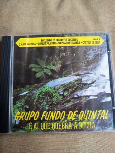 Cd Fundo de quintal / é aí que quebra a rocha