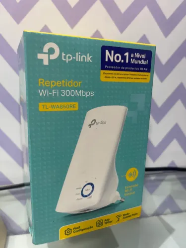 Repetidor de Sinal Wi-Fi TP-Link TL-WA850RE 300 Mbps - Na Caixa
