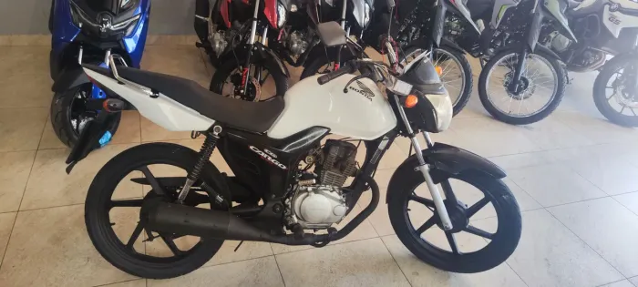 HONDA CG CARGO 125 KS BRANCA 2017 Shalon veículos Cariacica 