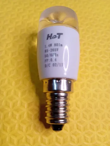 Kit Lampada + Soquete Bocal + Presilha Geladeira Electrolux DF38A