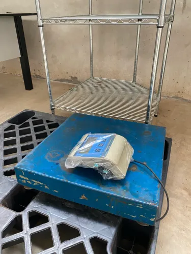 Balança Toledo Plataforma 300kg usada - funcionando 
