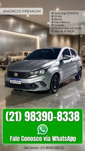 Fiat Argo Drive 1.0 6V Flex 2019