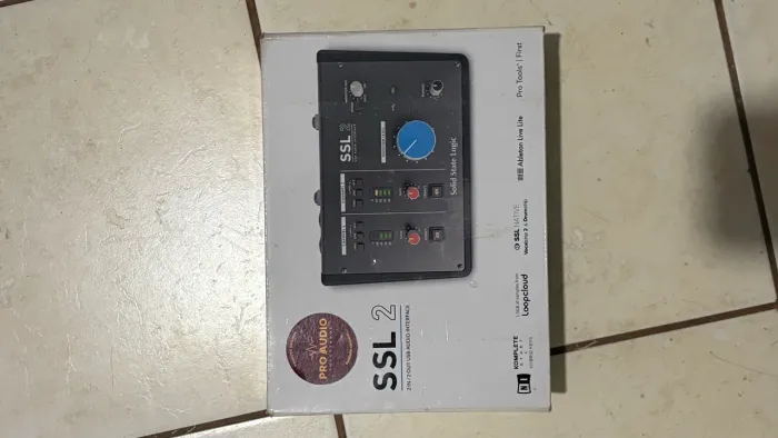 Interface de áudio ssl 2 nova