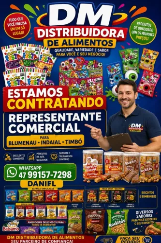 VAGA REPRESENTANTE COMERCIAL
