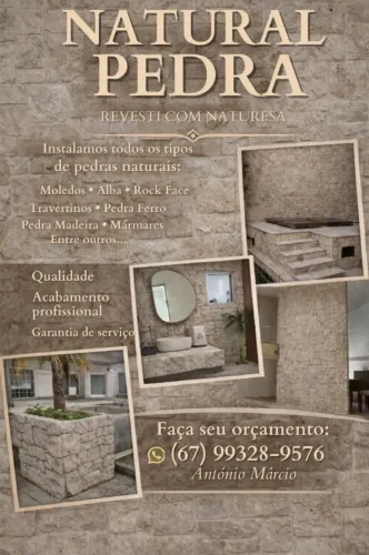 Natural Pedras . Revesti com natureza 