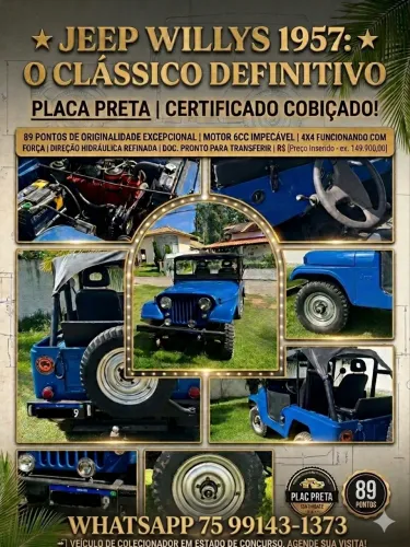 Ford Willys Rural 4X4 1966