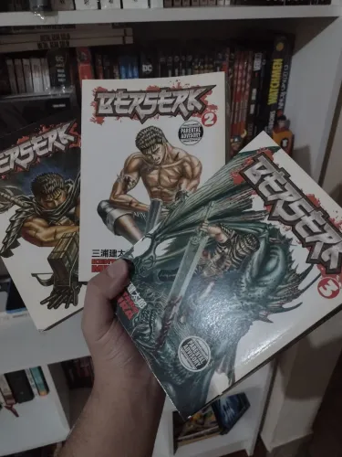 Mangá Berserk vol 1 a 3 importado darkhorse