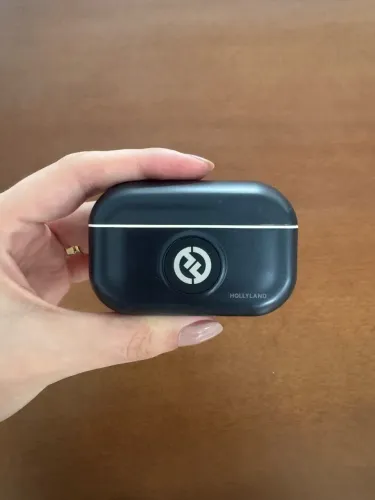 Microfone Sem Fio Hollyview Lark M2 Duo USB-C Lapela 