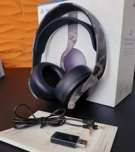 Vendo Headset sony pulse 3D muito novo quase nunca foi usado! 