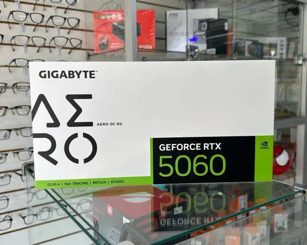 Placa de Vídeo RTX 5060 Aero OC 8GB, Triple Fan, GDDR7 / Lacrada + Garantia 3 Anos