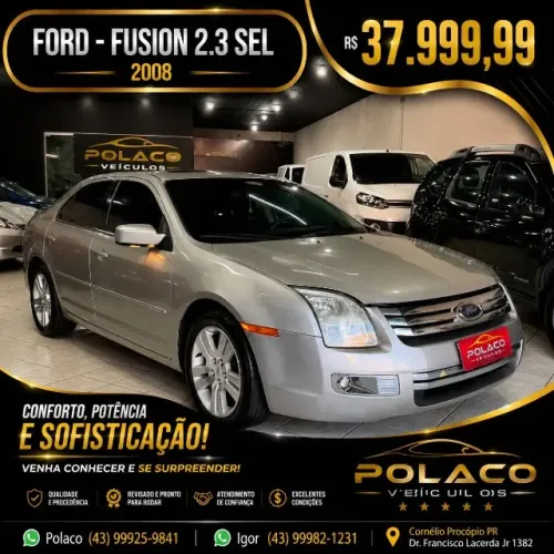 Ford Fusion SEL 2.3 16V 162cv Aut. 2008