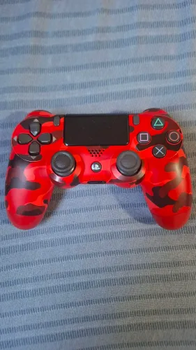 Controle Ps4 original vermelho camuflado
