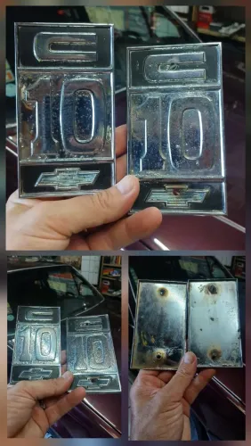 Chevrolet C 10 Emblema Para Lamas