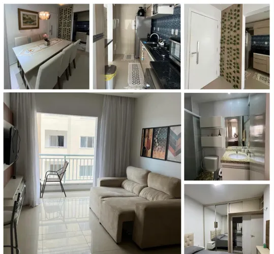 Apartamento mobiliado