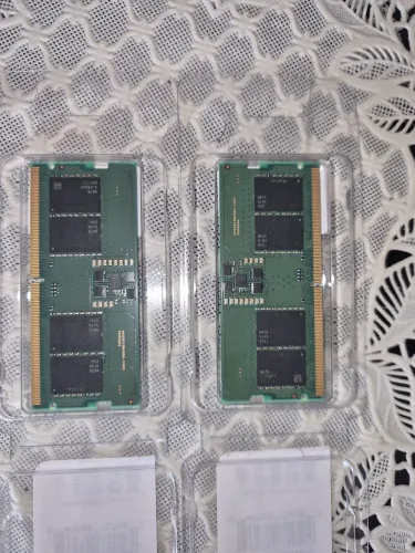 (2x8gb) Dois pentes memórias rams Samsung SO-DIMM 8GB 5600mhz para notebook