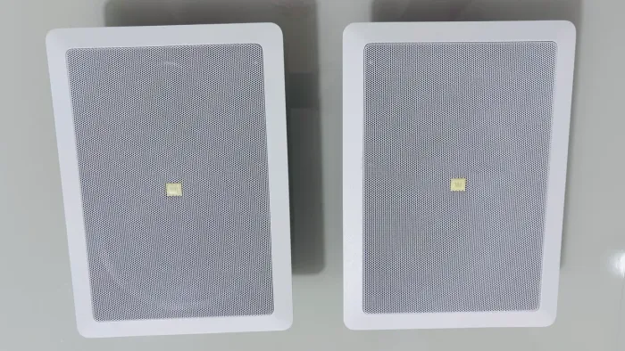 Kit Caixas de embutir JBL Original e amplificador 