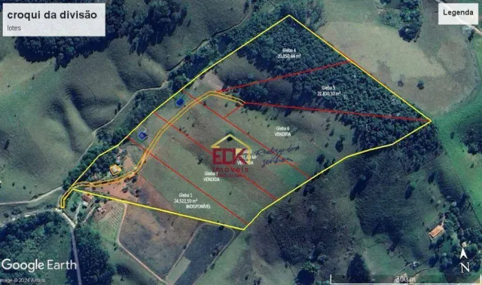Chácara com 1 dormitório à venda, 24500 m² por R$ 884.000,00 - Zona Rural - São Luiz do Pa