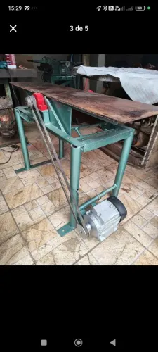 Plaina Artesanal Motor Trifásico