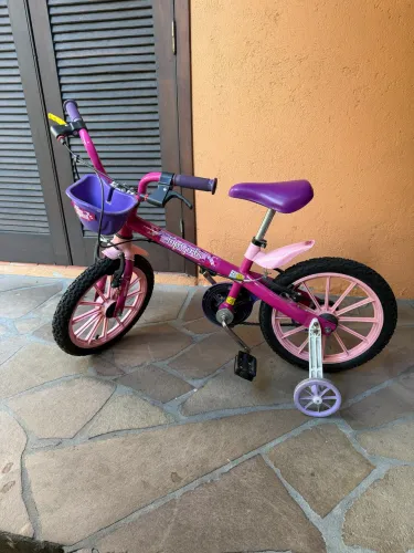 Bicicleta Infantil Nathor Flower Aro 12