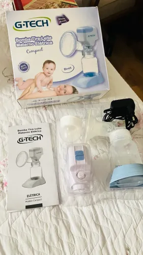 Bomba elétrica tira leite materno BRA Free Bivolt G-TECH