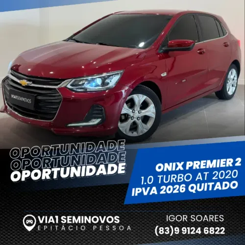 Chevrolet Onix Hatch Premier 1.0 12V TB Flex Aut. 4P 2020