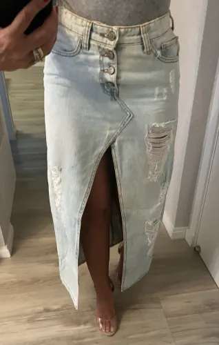 Saia jeans FARM