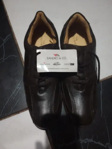Sapato masculino de couro social