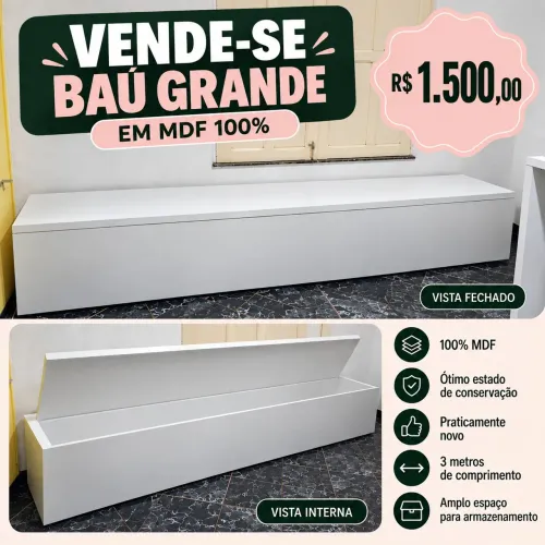 Vendo este baú 