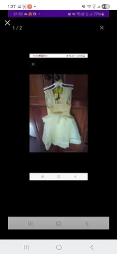 Vestido menina