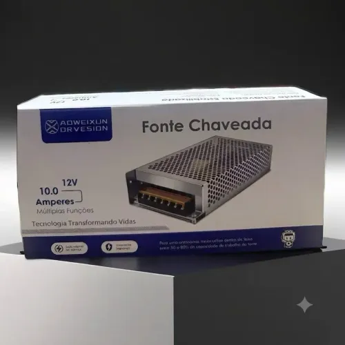 Fontes Chaveadas 12V ? Alta Eficiência e Segurança para Seus Projetos