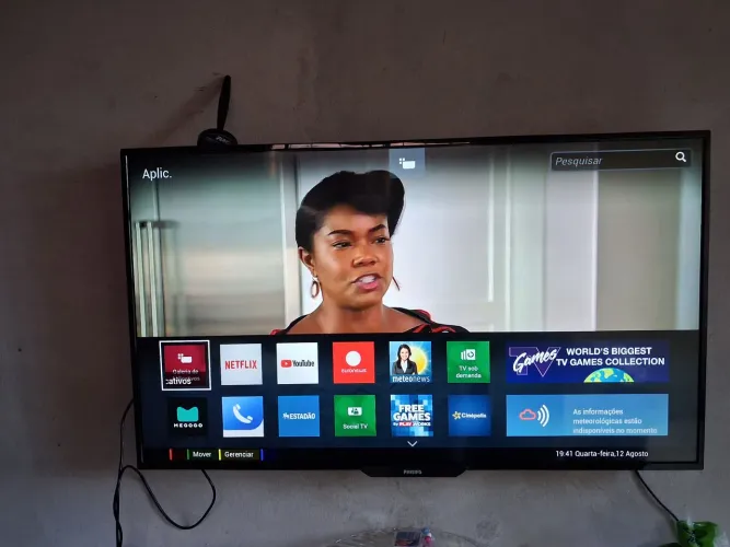 Vendo Smart tv Philips 43 polegadas