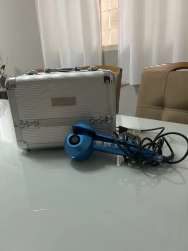 Kit Maleta de maquiagem +aparelho de cacho