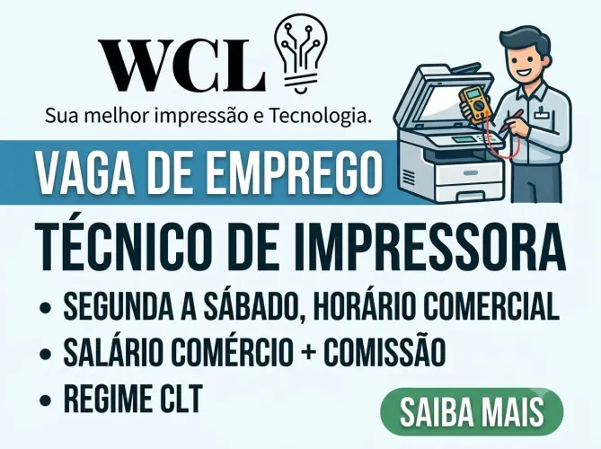 Técnico impressora