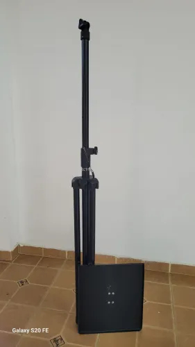 Suporte para som, projetor