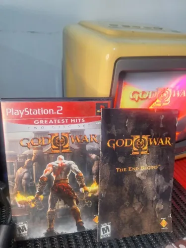 God of War II - PlayStation 2 (Original e Completo)