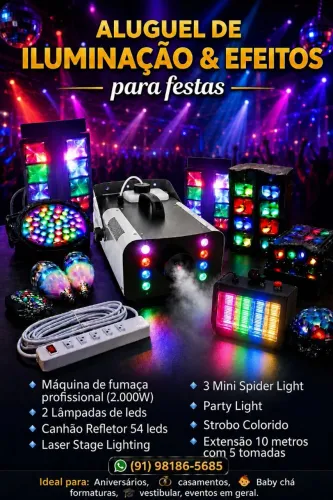 ALUGUEL LUZES PARA EVENTOS