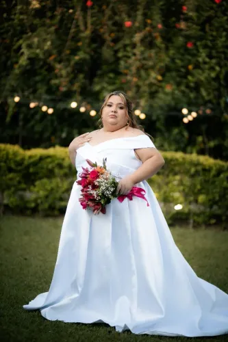 Vestido de noiva Plus Size