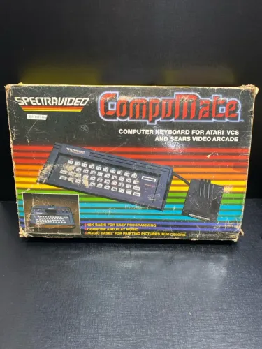 Compumate Spectravideo acessório para Atari 2600 completo original americano 