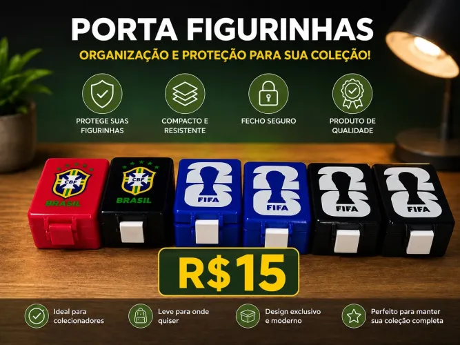 Porta Figurinhas