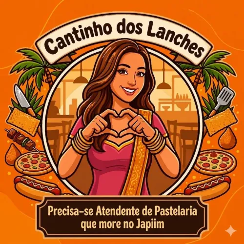 Atendente Pastelaria