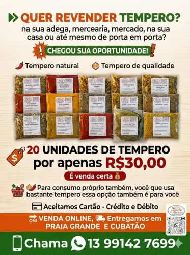 TEMPEROS NATURAIS