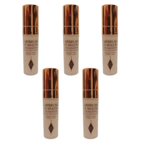 KIT 5  Mini Base 5ml Base Facial Feminina MAQUIAGEM (Produto de mostruário)