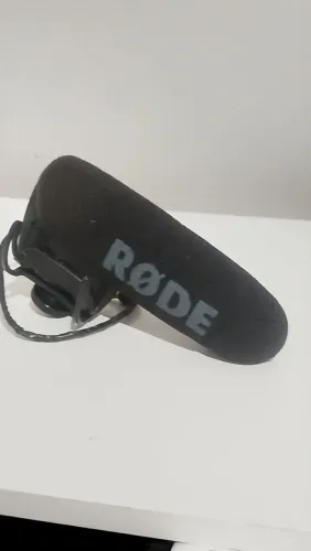 Microfone Rode VideoMic Para Vídeo E Vlog - 100% OK Com Detalhe