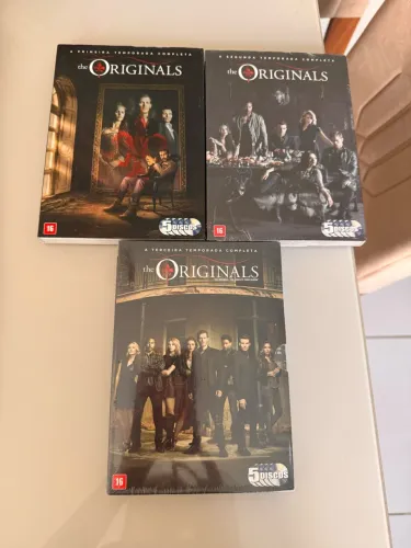Box dvds the originals 1, 2 e 3a temporadas