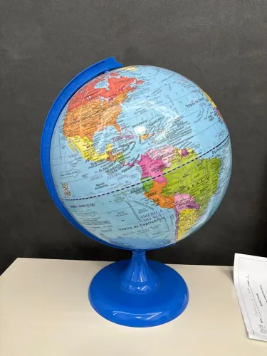 Globo plástico marca libreria 30cm