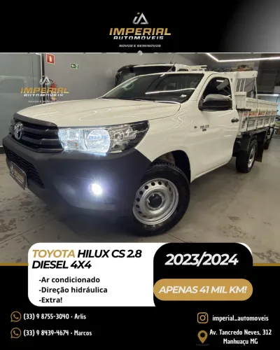 Toyota Hilux CS 4X4 2.8 TDI Diesel Mec. 2024