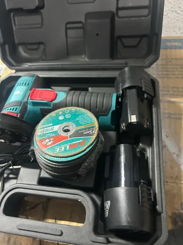 Mini Esmerilhadeira bateria portátil