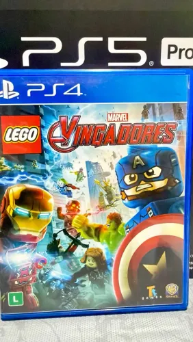 VINGADORES MARVELS LEGO PS4/PS5 (PlayStation 4 e 5)