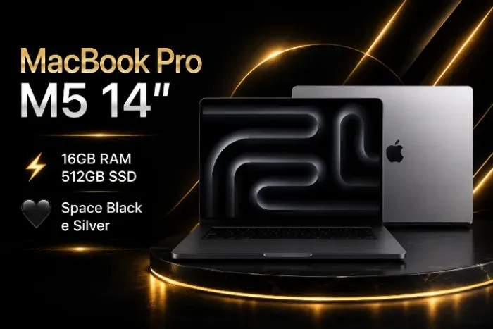 MacBook Pro M5 14 16GB 512GB SSD Lacrado Garantia