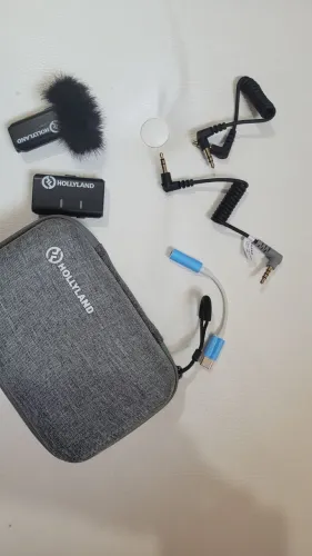 Microfone de lapela Hollyland Mark II